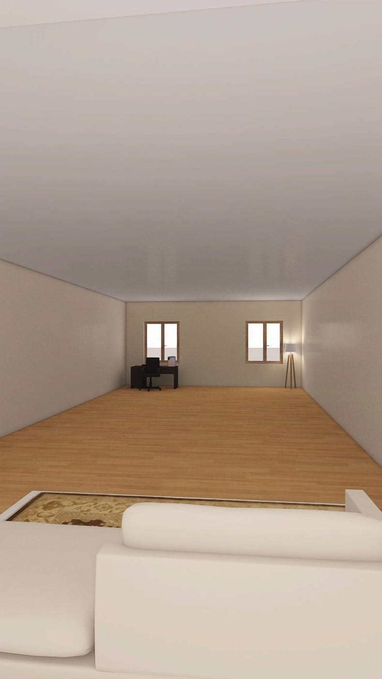 Contemporary floor plan