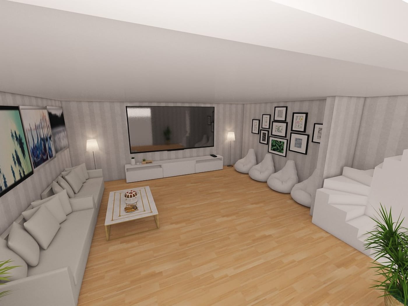 Traditional living room