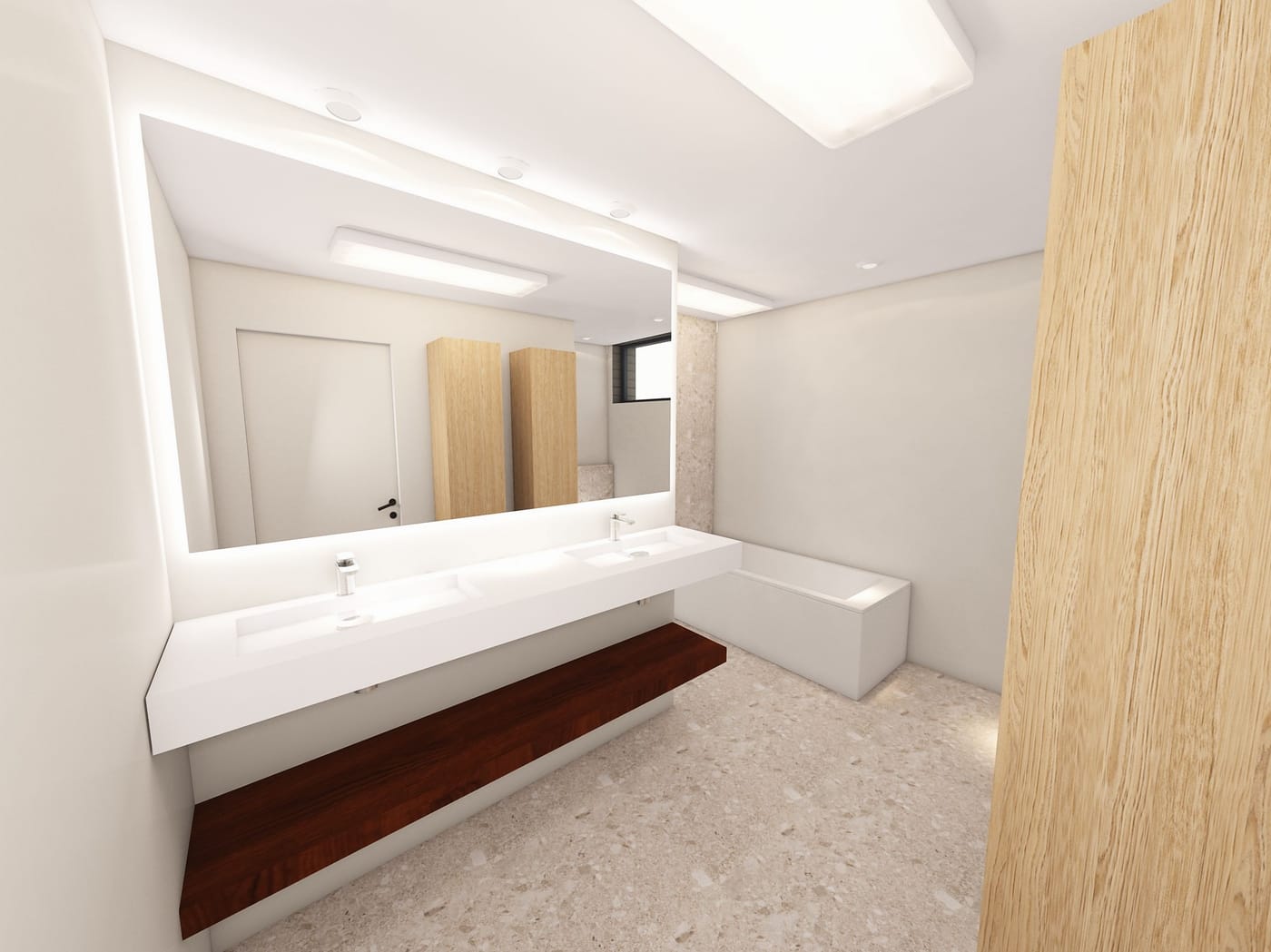 Contemporary floor plan