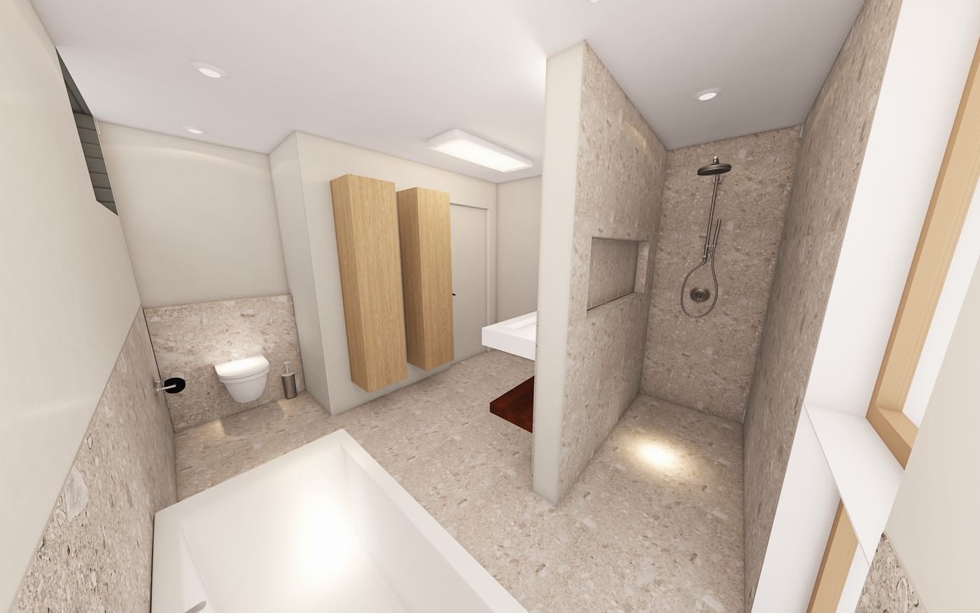 Contemporary floor plan
