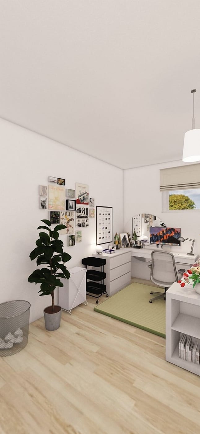 Scandinavian bedroom