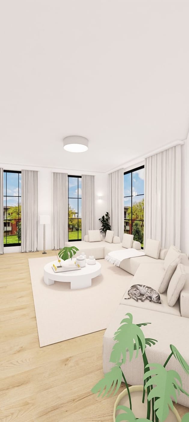 Contemporary floor plan