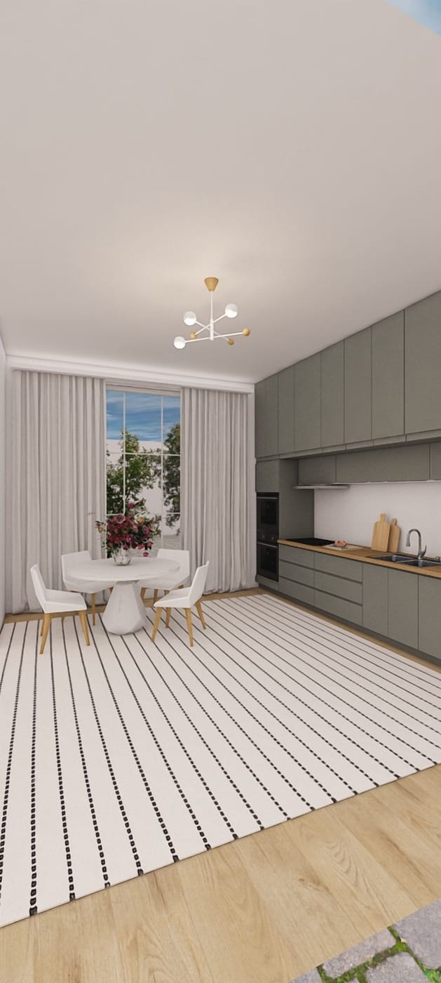 Contemporary floor plan