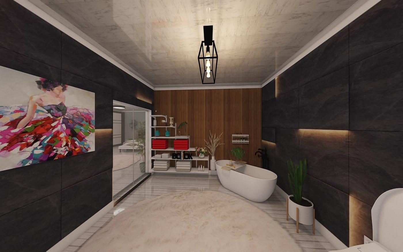 Traditional bathroom