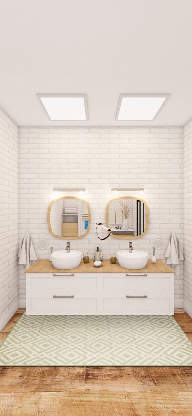 Contemporary bathroom