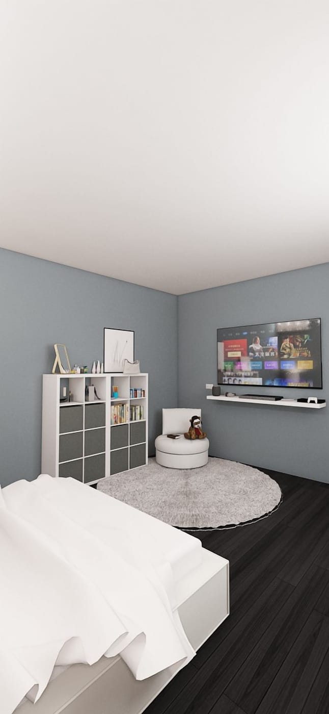 Contemporary bedroom