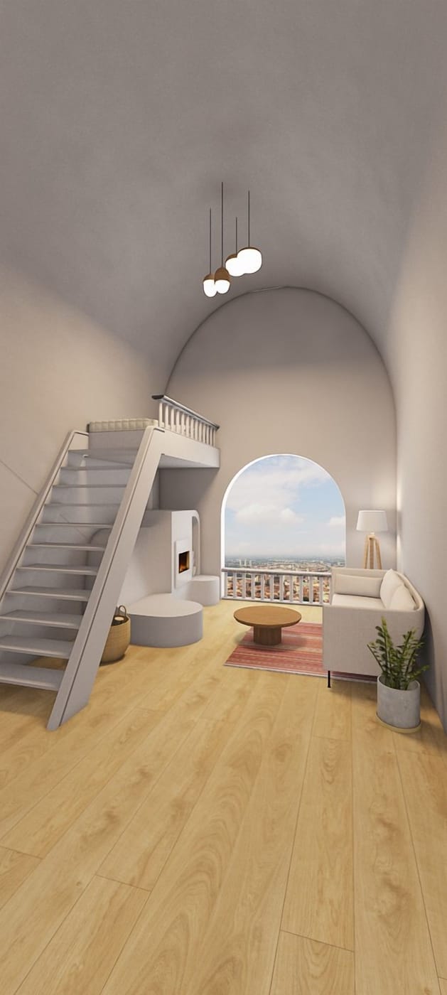 Contemporary floor plan