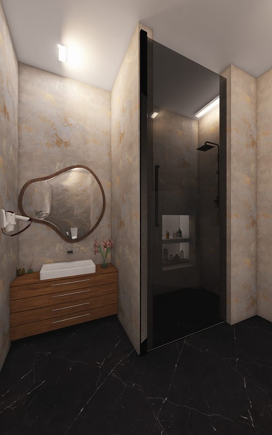 Traditional bathroom