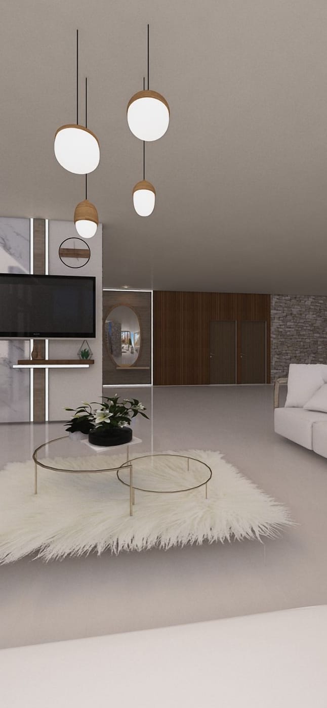 Contemporary floor plan