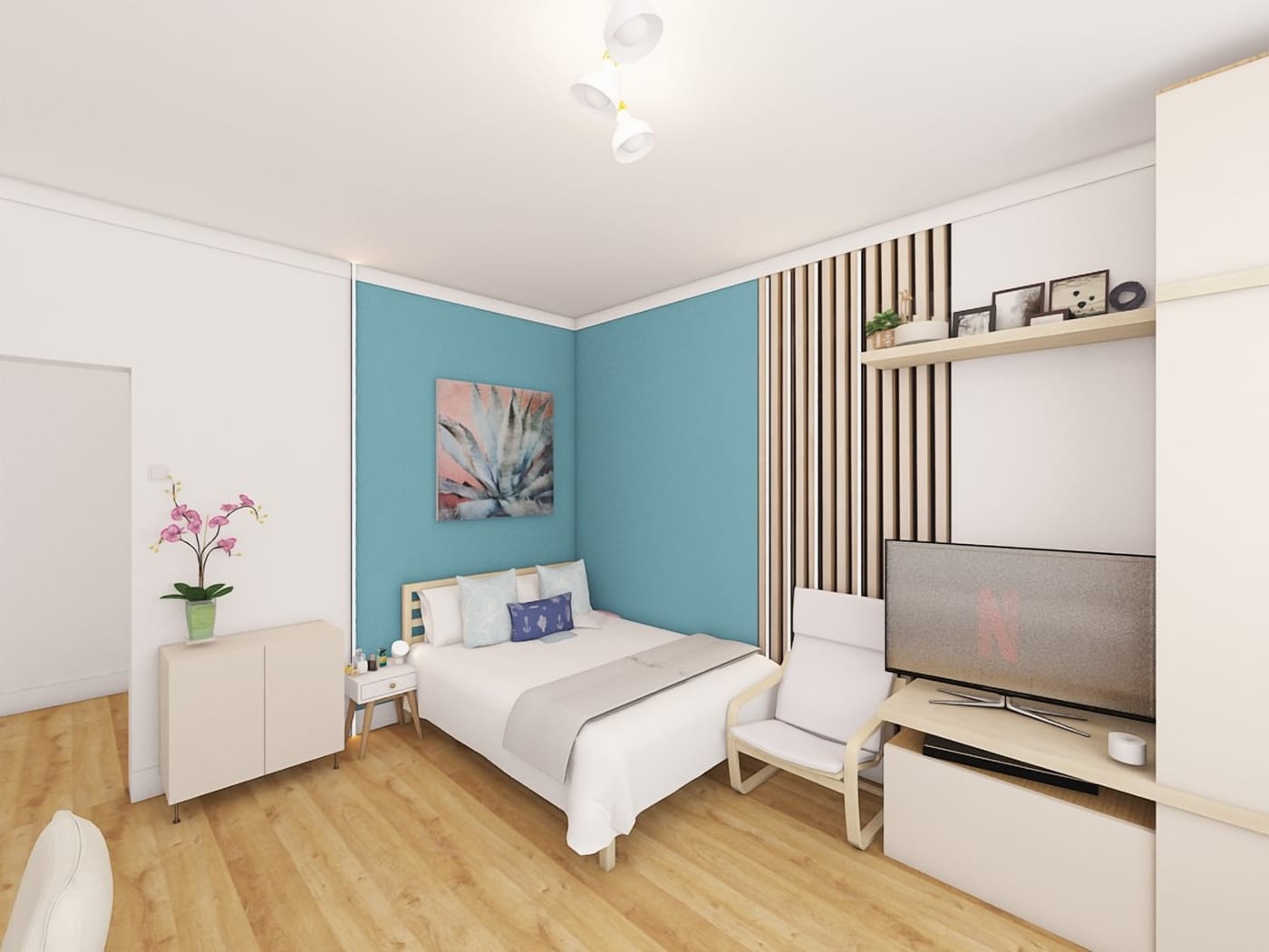 Contemporary floor plan