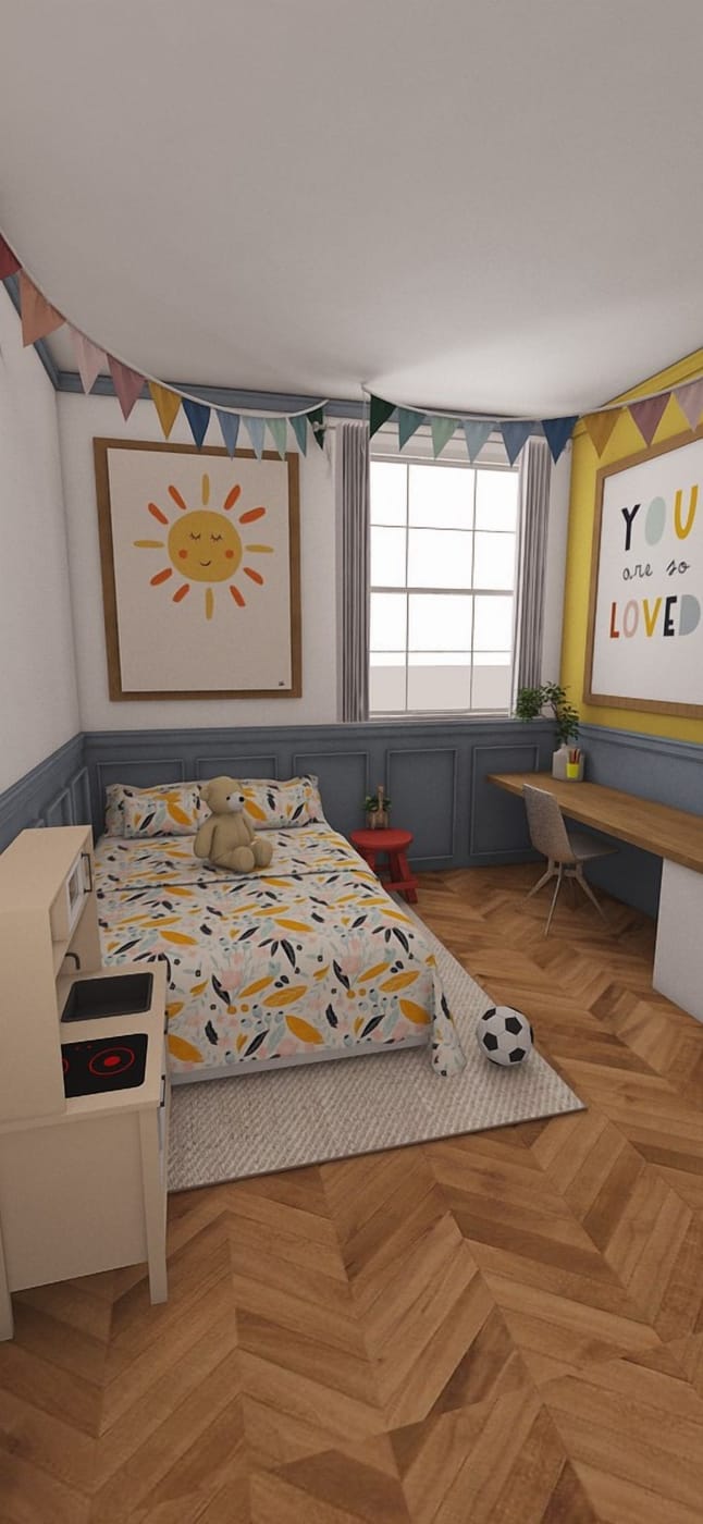 Traditional kids room