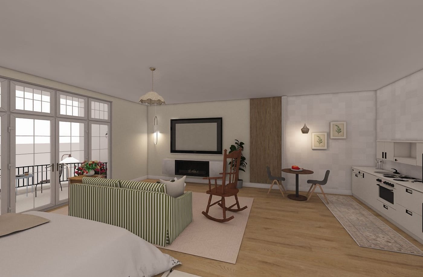 Traditional floor plan
