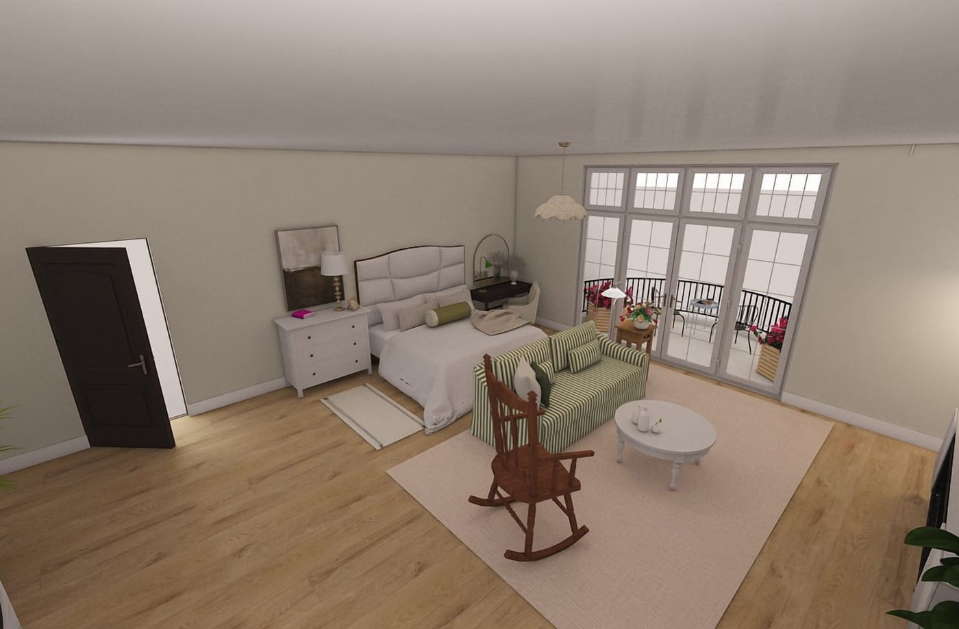 Traditional floor plan