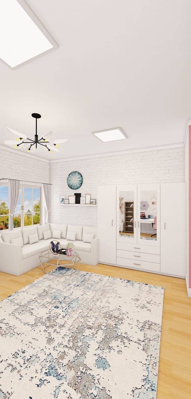 Contemporary bedroom