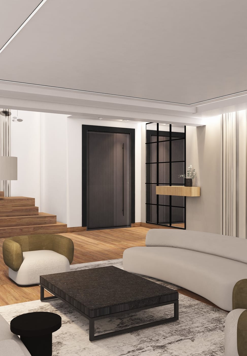Contemporary living room