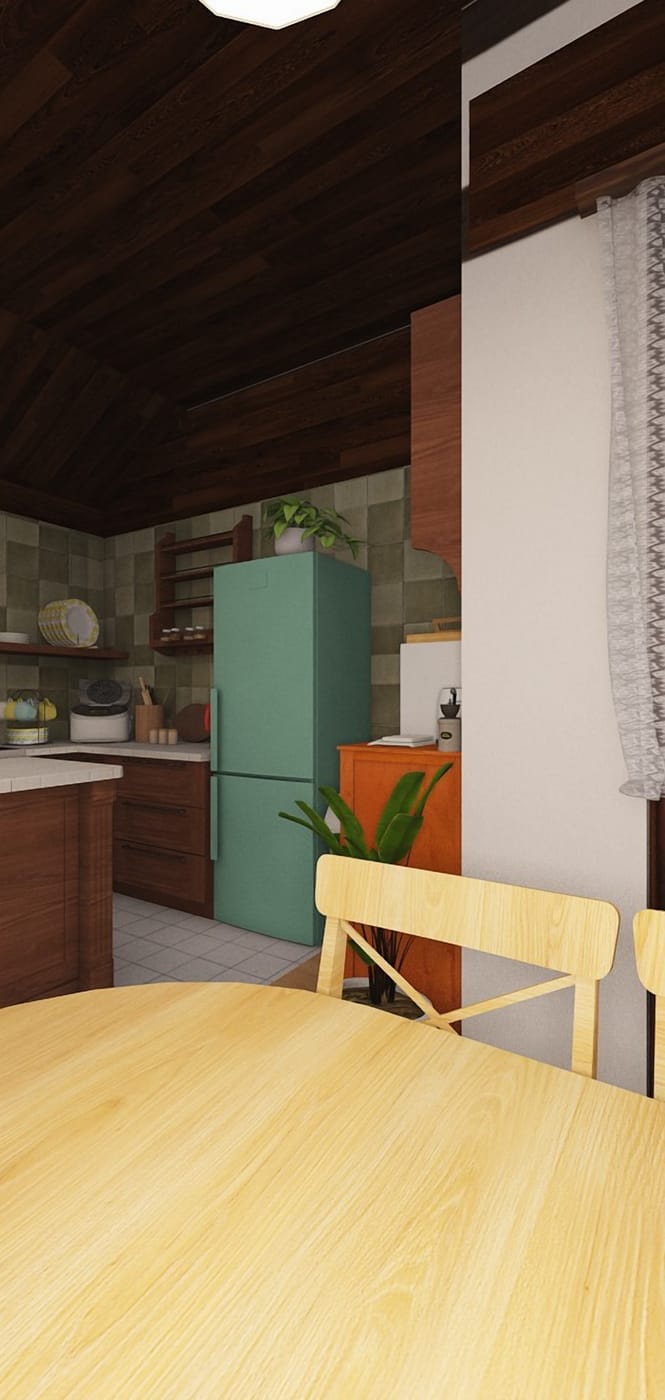 Traditional kitchen