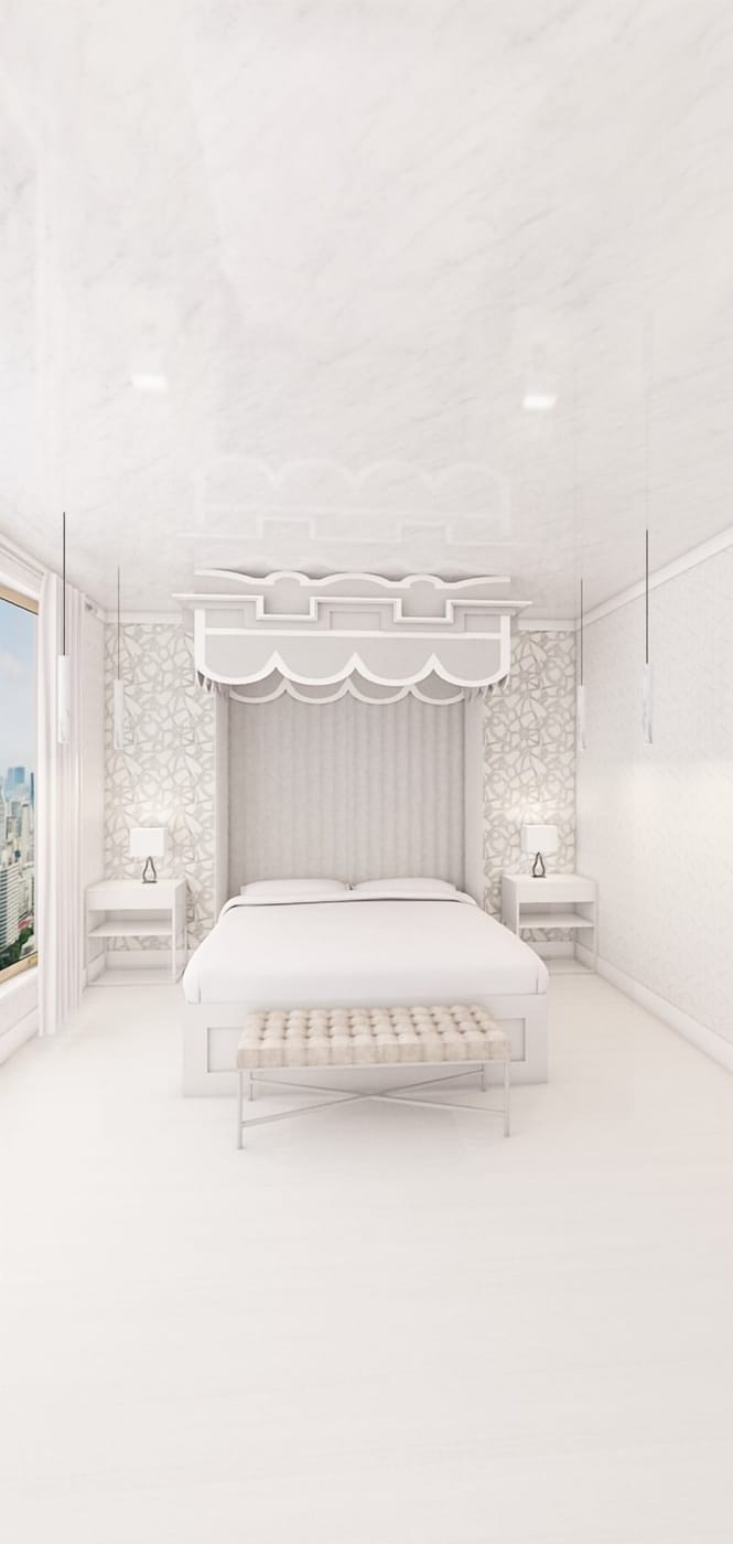 Contemporary bedroom