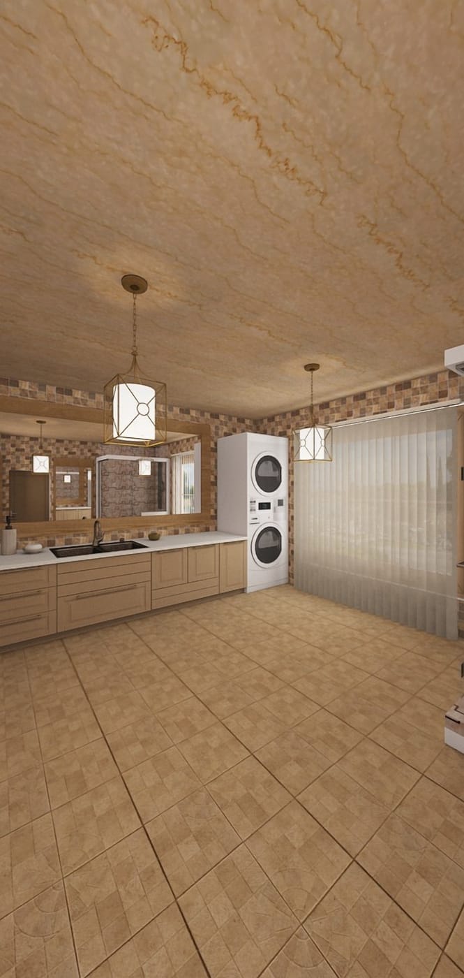 Traditional bathroom