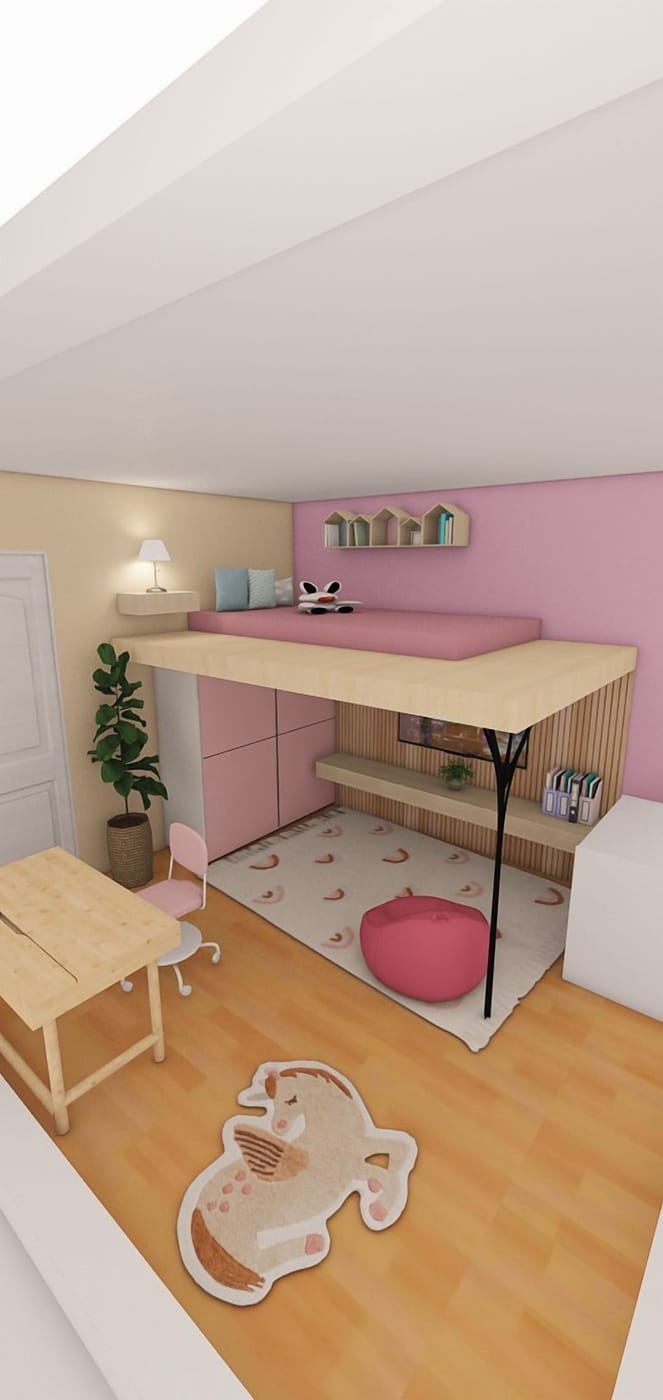Contemporary kids room