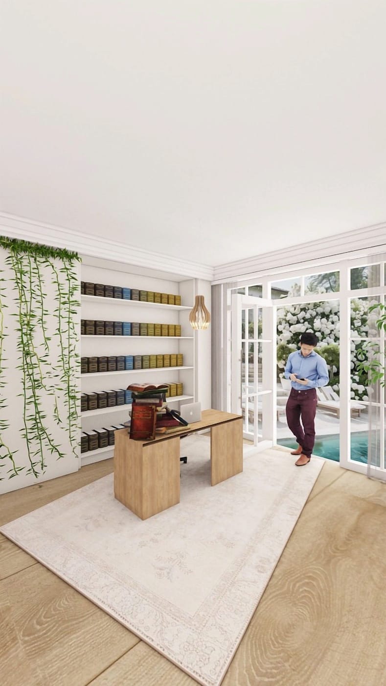Traditional home office