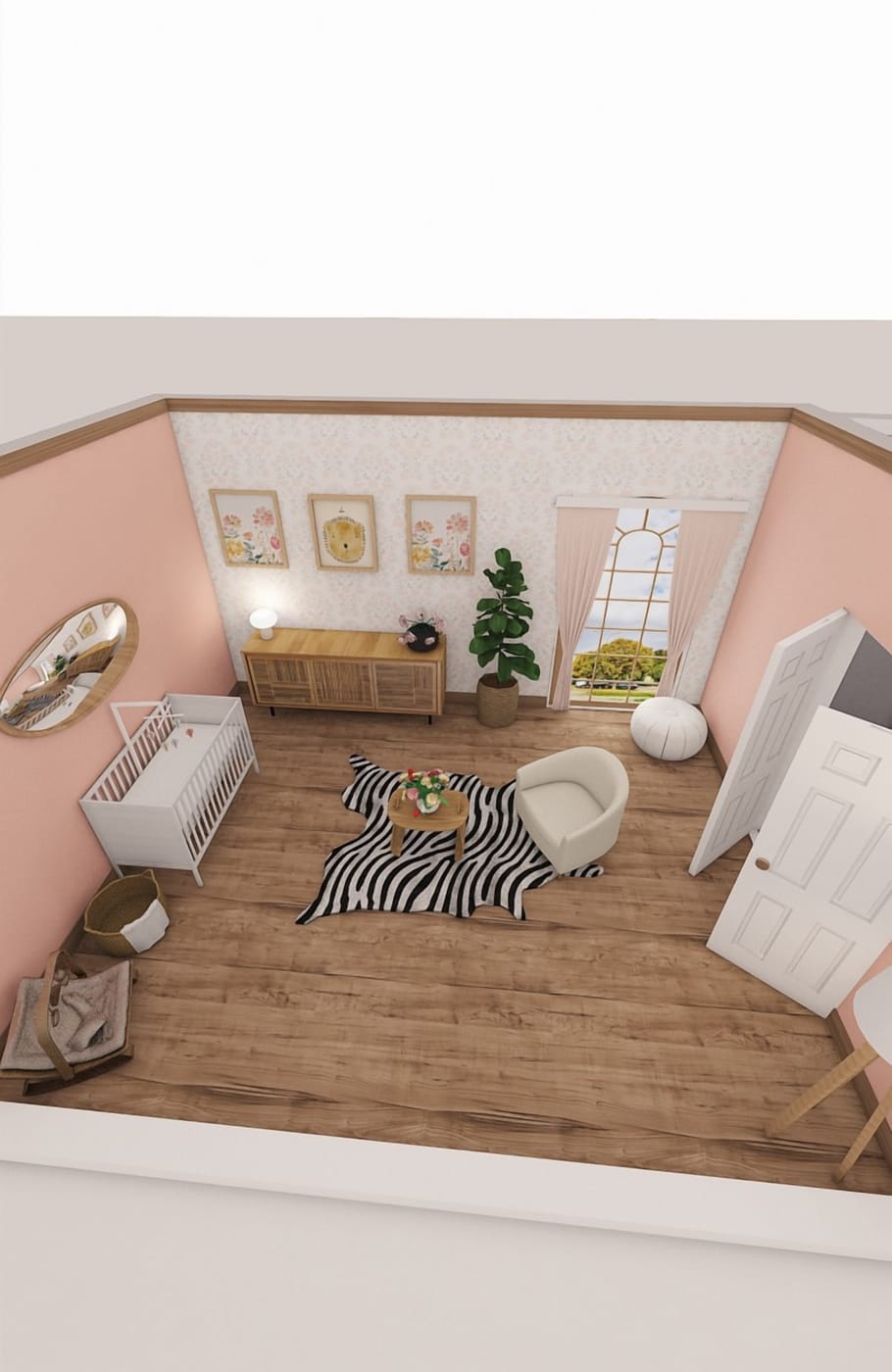 Traditional kids room