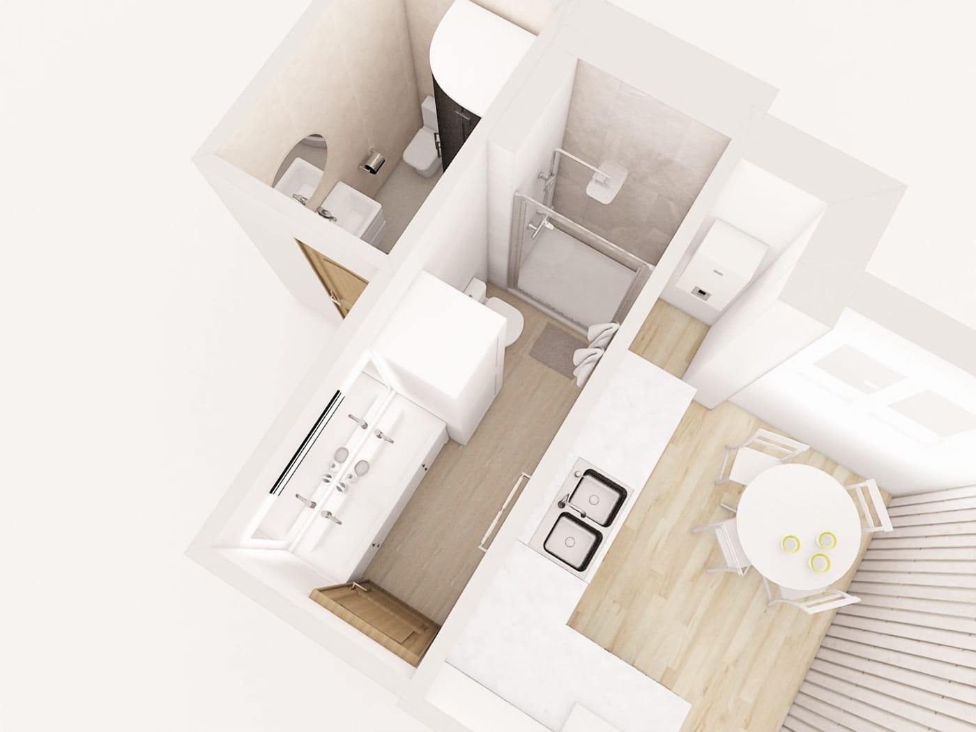 Traditional floor plan