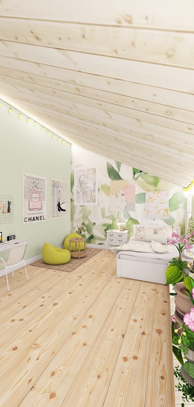 Traditional bedroom