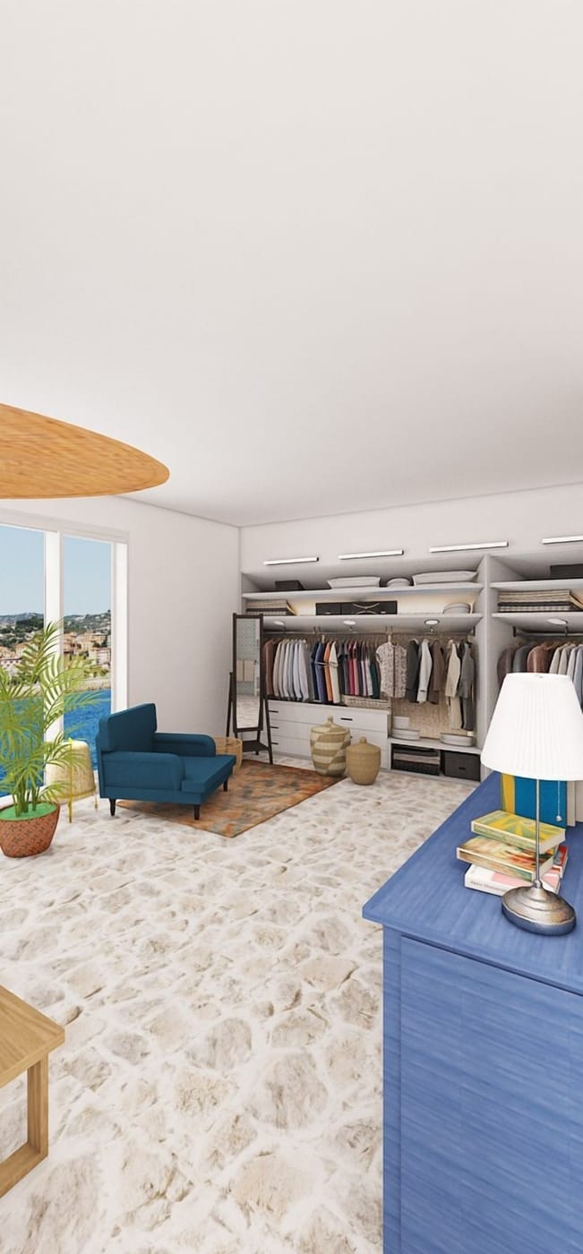 Contemporary bedroom