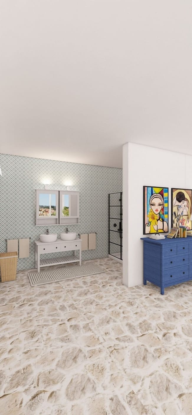 Contemporary bedroom
