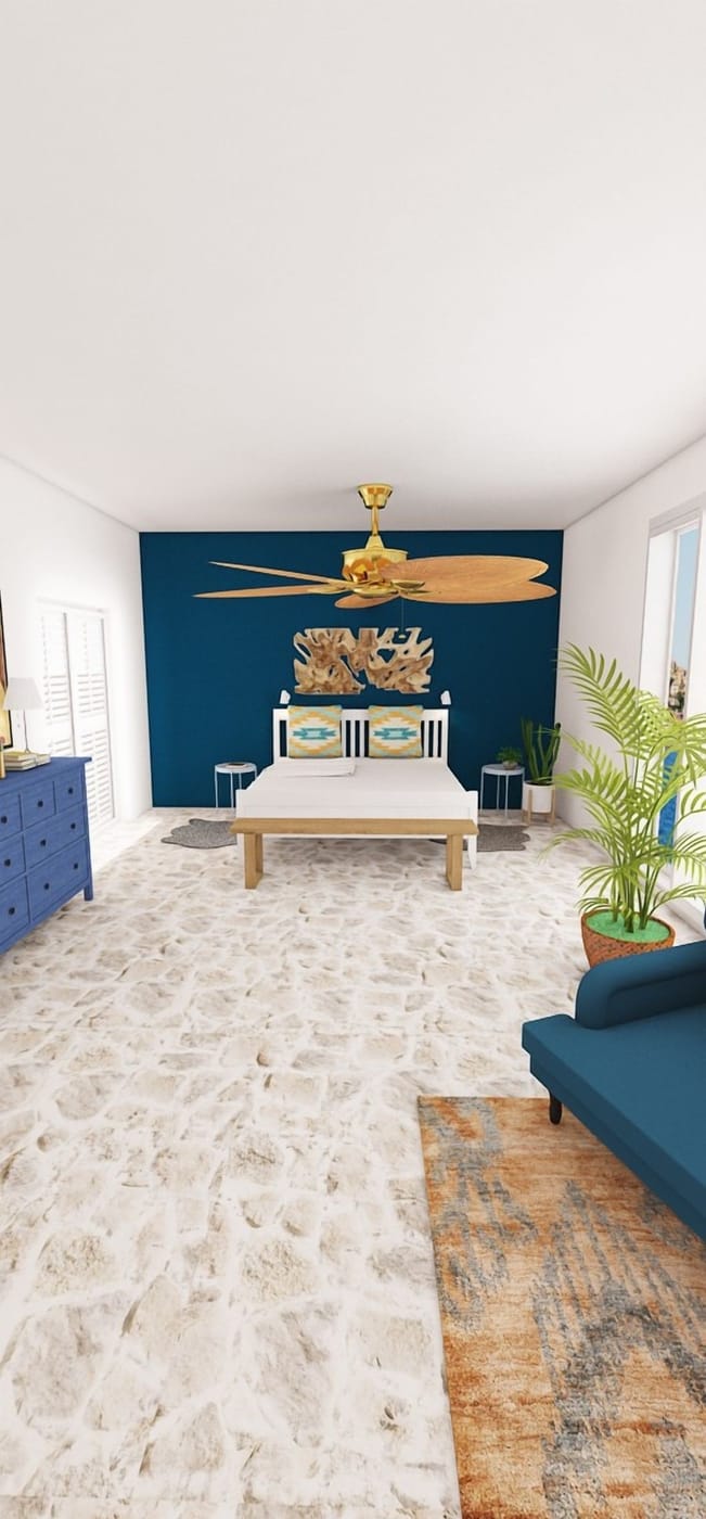 Mediterranean bedroom