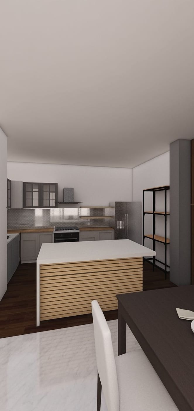 Traditional floor plan