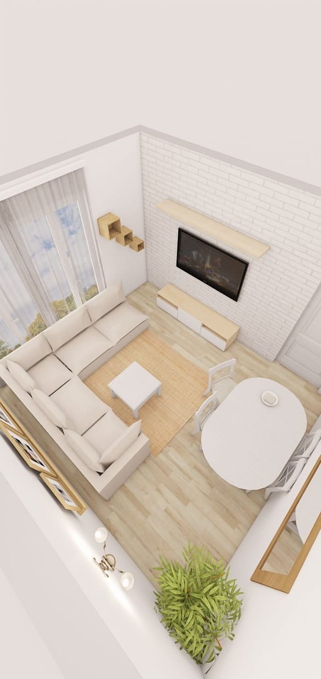 Contemporary living room