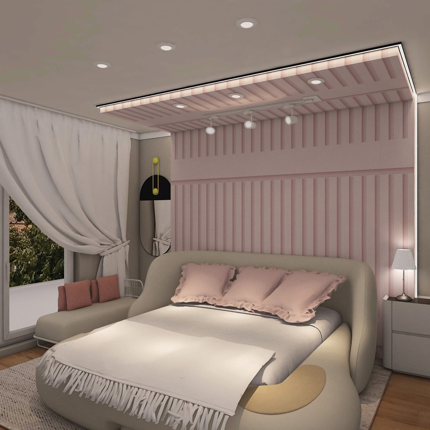 Contemporary floor plan