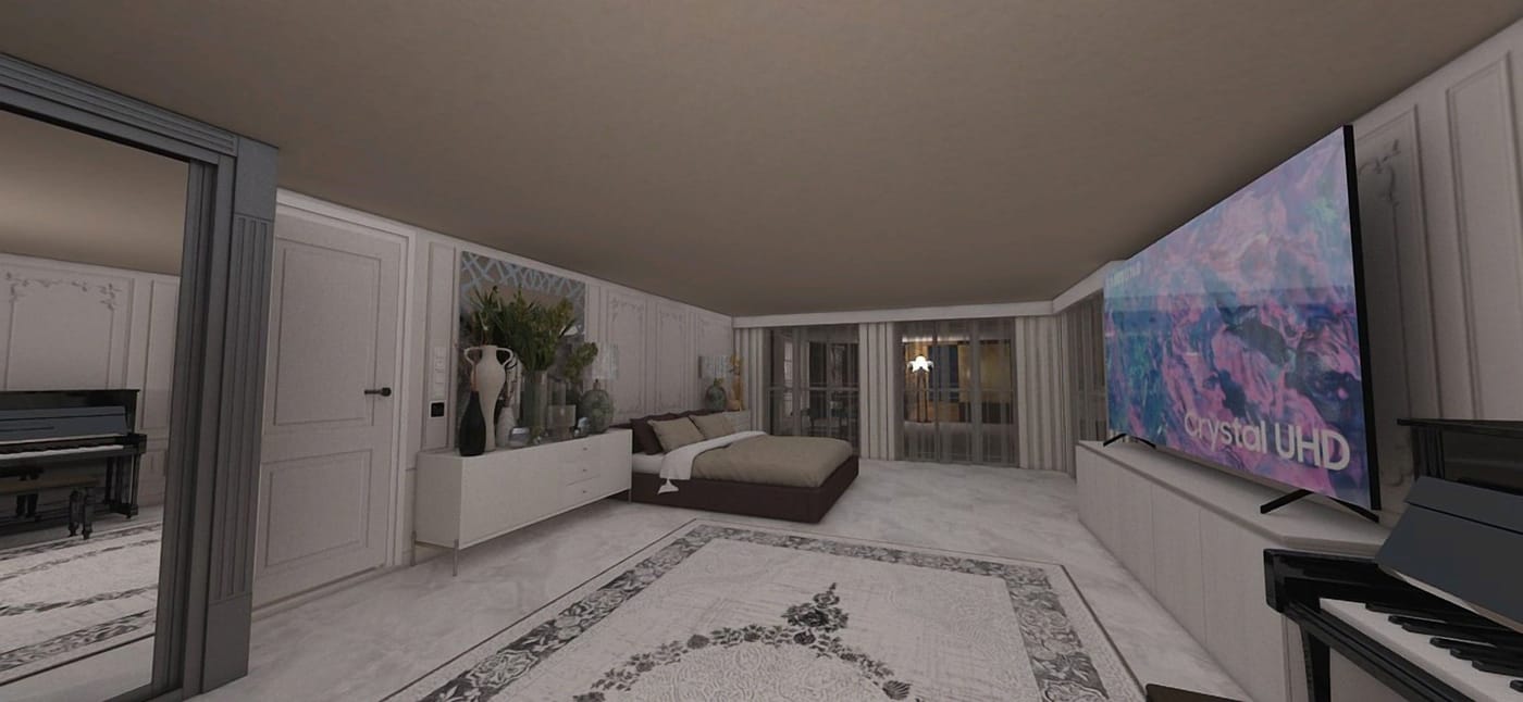 Traditional floor plan