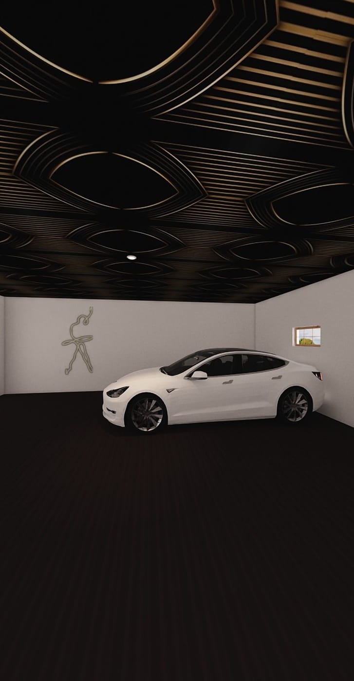 Traditional garage