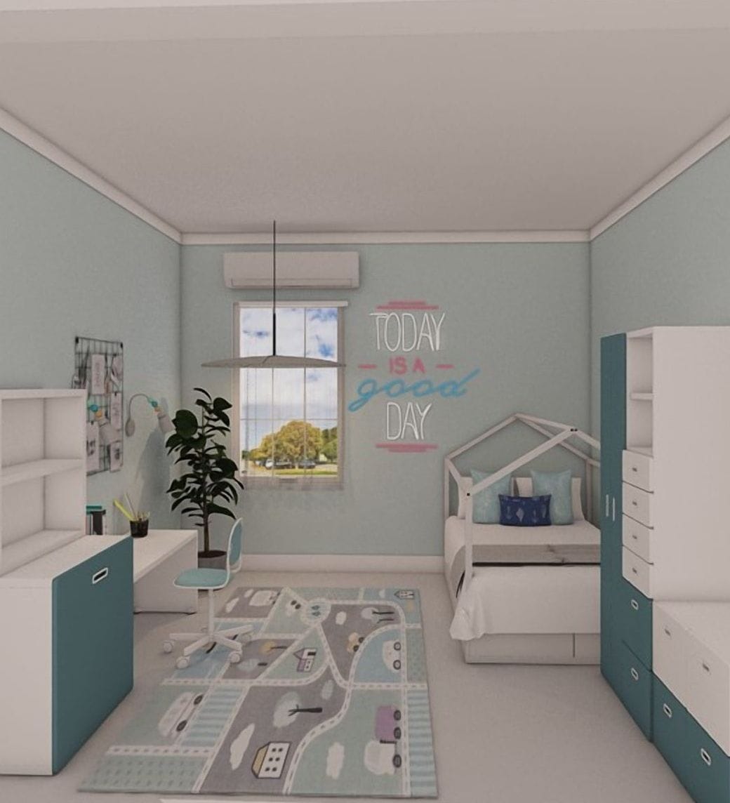 Traditional kids room