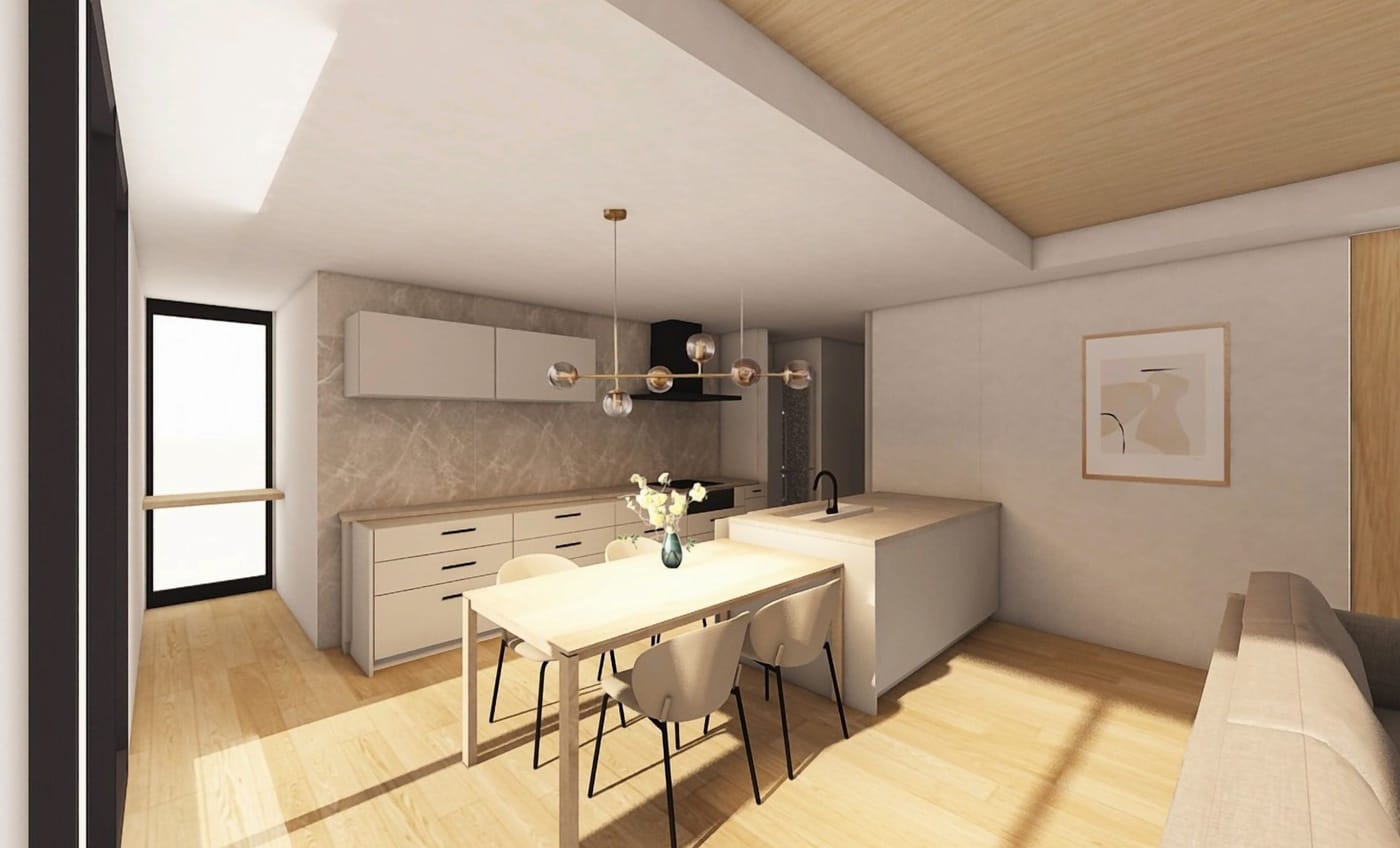 Traditional floor plan