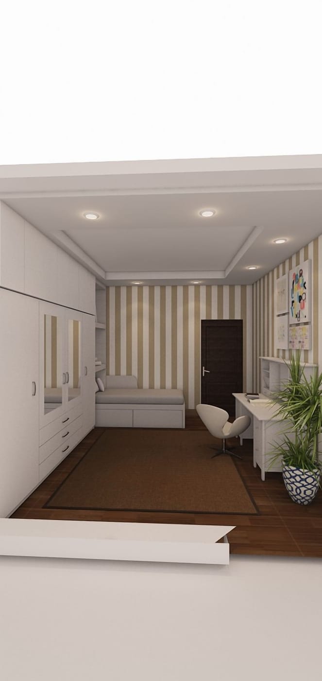Traditional bedroom