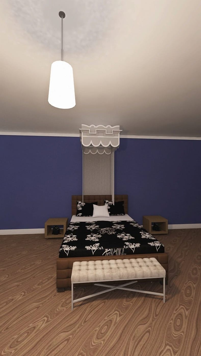 Contemporary bedroom