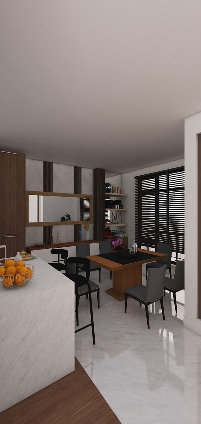Traditional floor plan