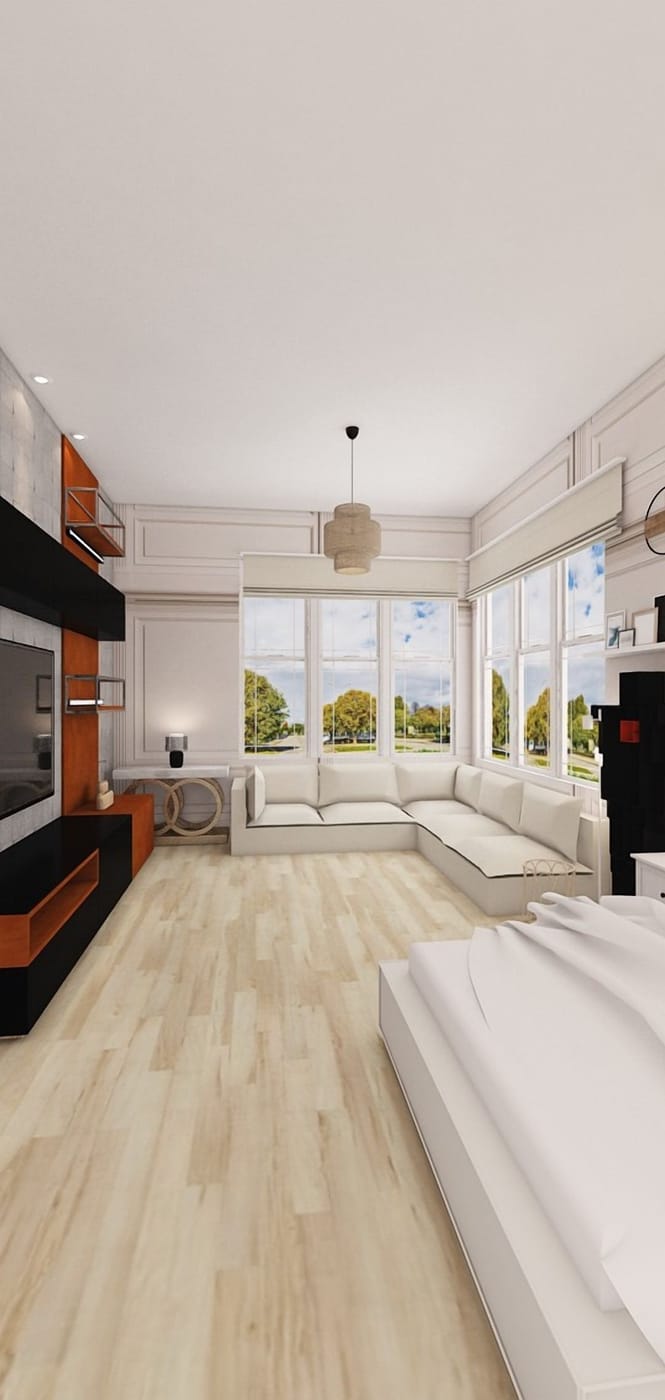 Traditional floor plan