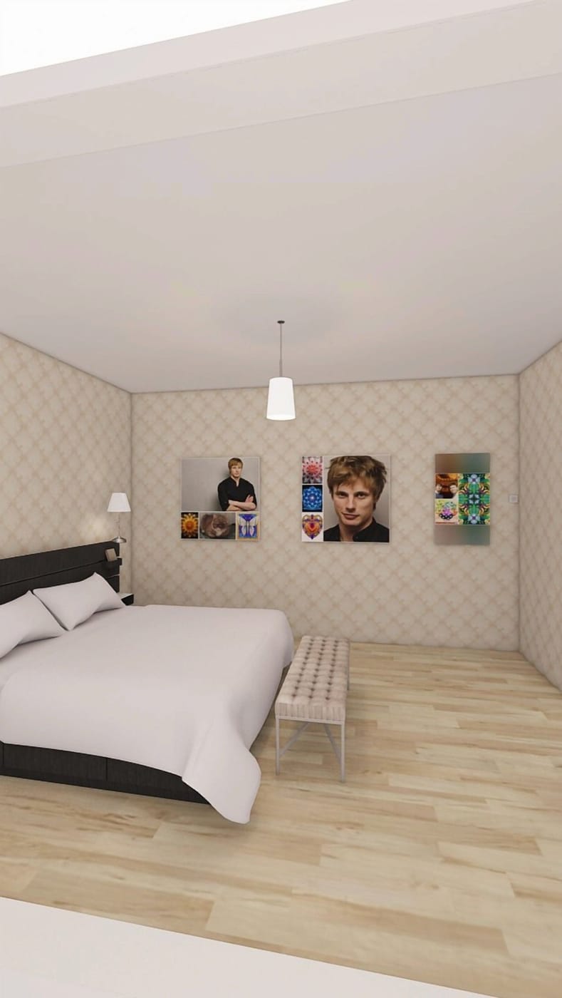 Contemporary bedroom