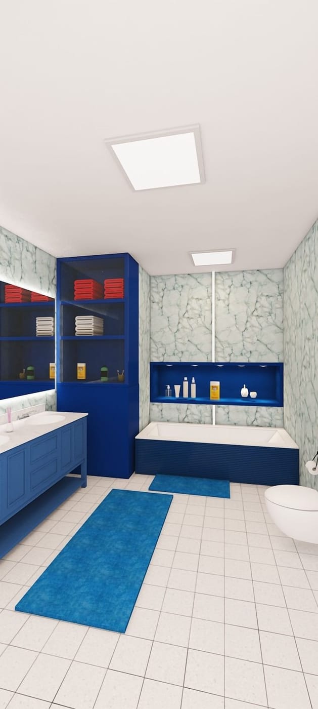 Traditional bathroom