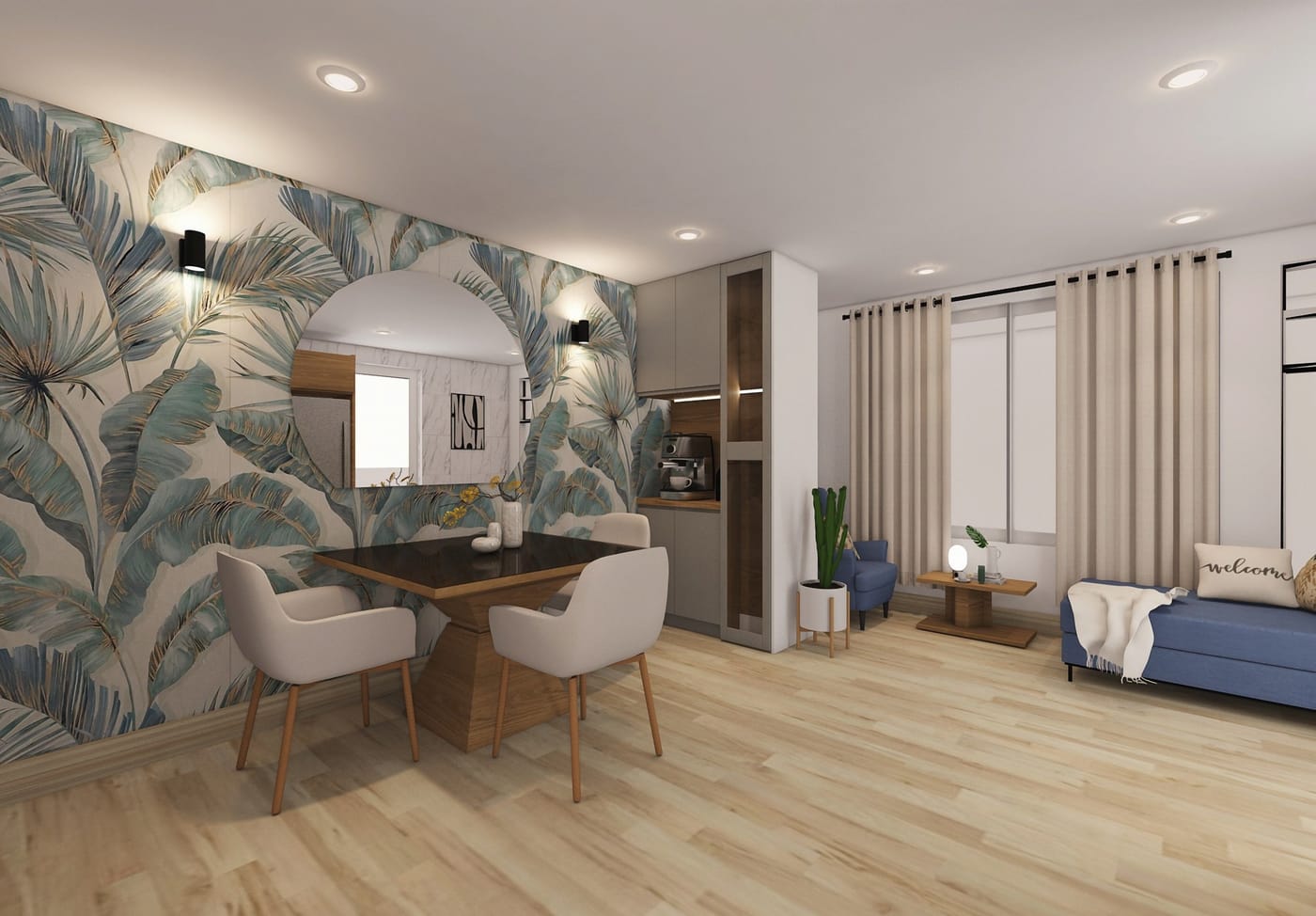 Traditional dining room