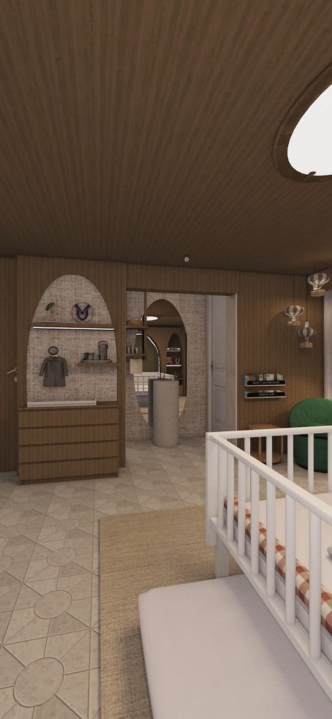 Traditional kids room