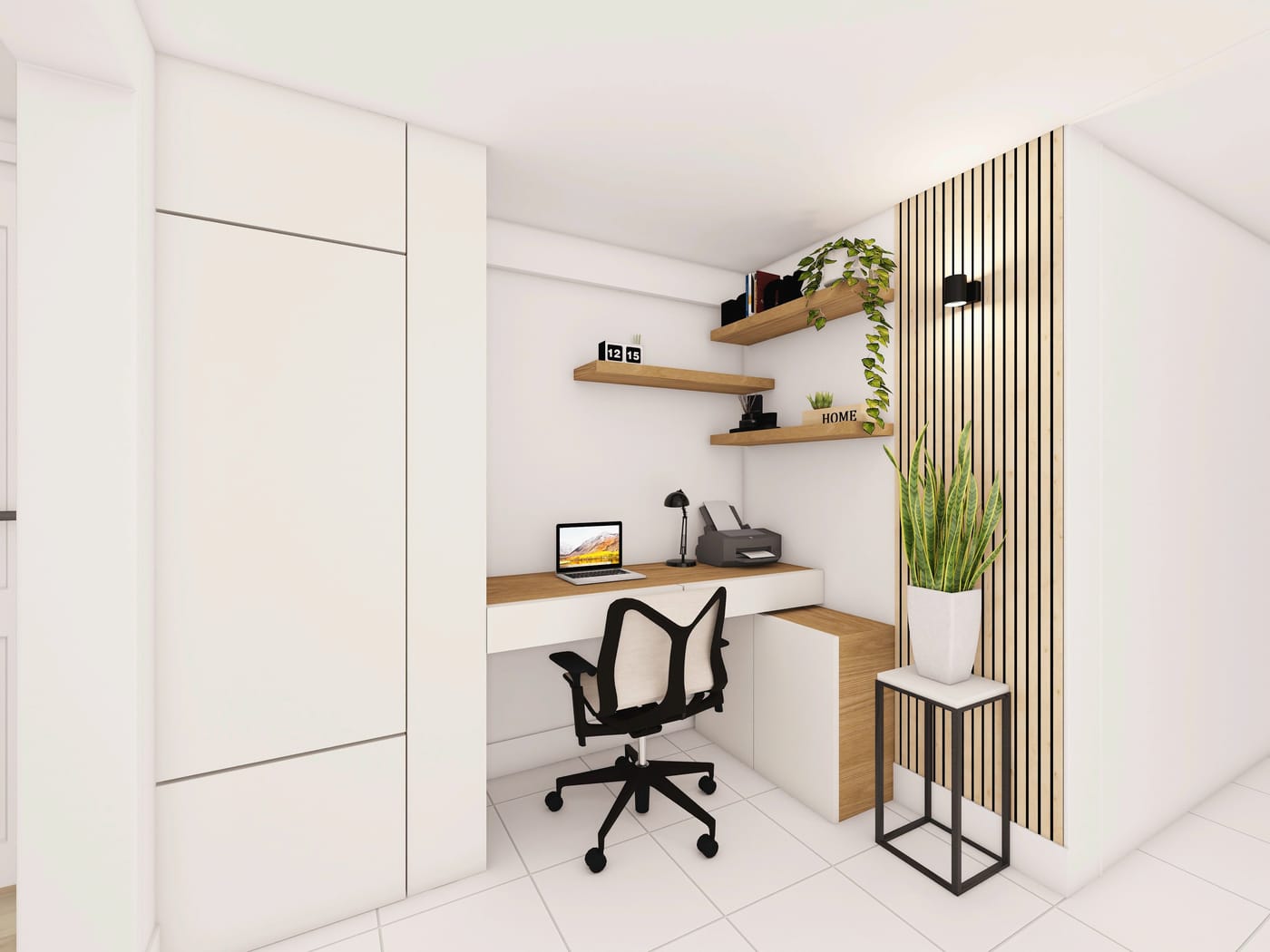 Scandinavian home office