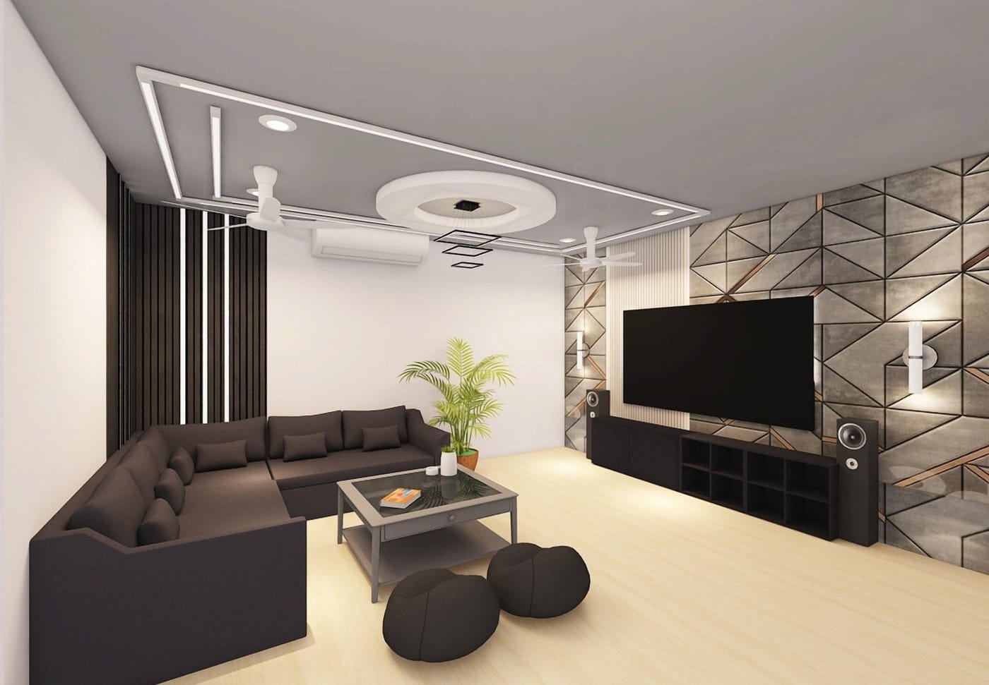 Traditional floor plan
