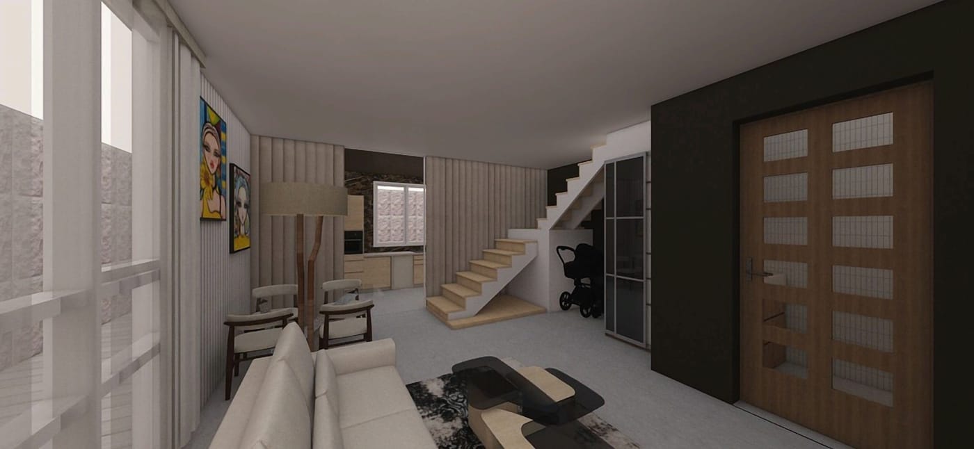 Traditional floor plan