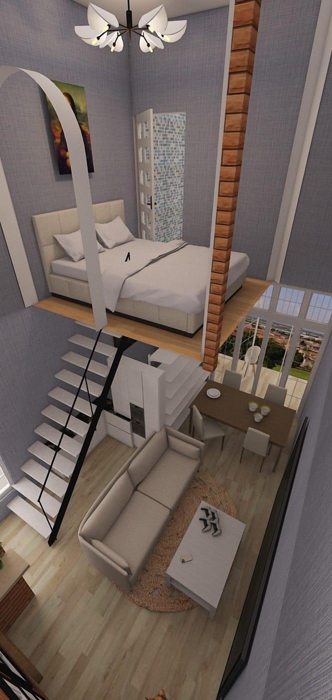Traditional floor plan