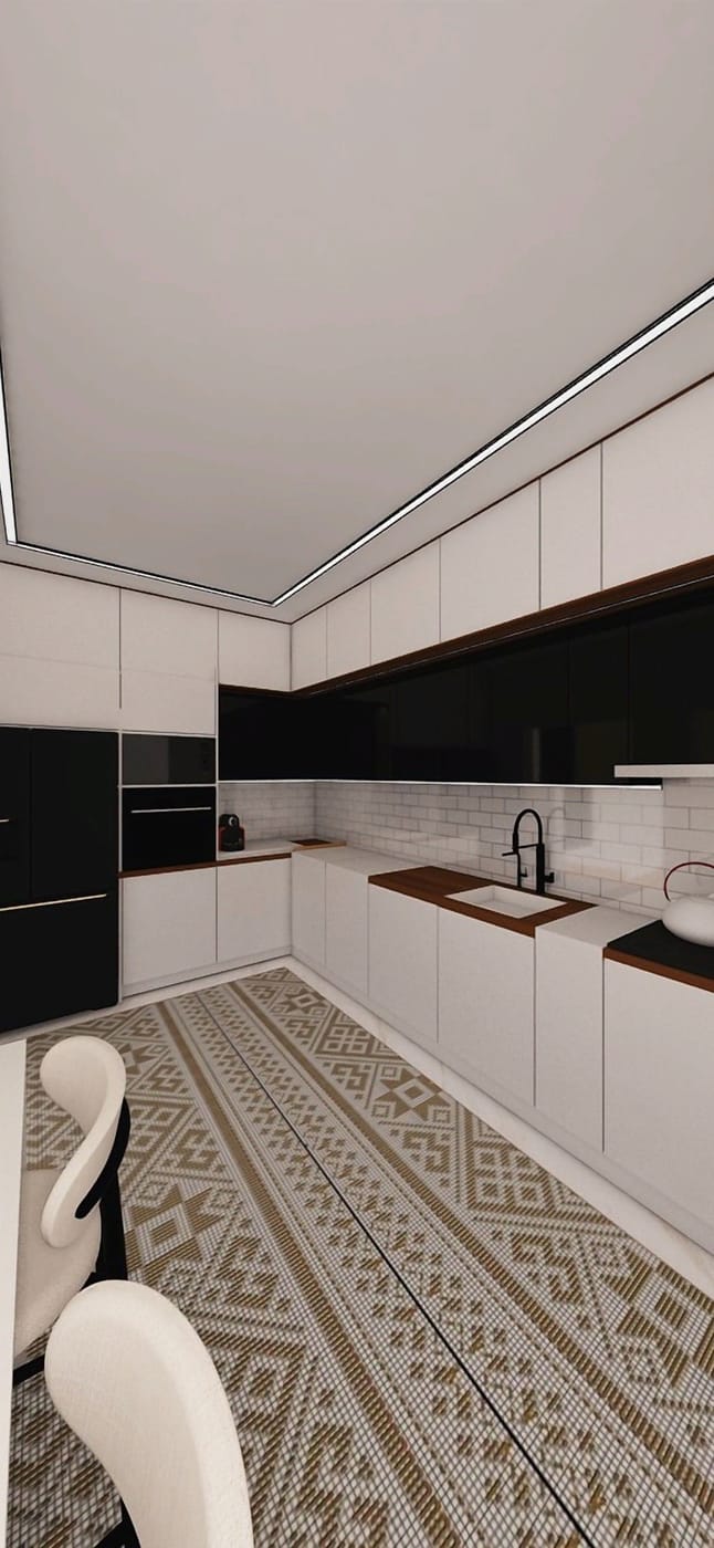 Mid-century kitchen
